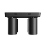 MADARA ALTRO SQUARE 4xGU10 230V IP20 220X220X134MM CZARNY