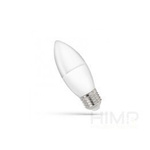 Żarówka LED Świecowa E-27 230V 1W Barwa Ciepła SpectrumLED WOJ+14454