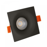 FIALE V GU10 OCZKO GU10 250V IP20 85x85x35mm CZARNY kwadrat.