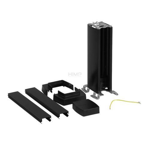 Minikolumna 1-komorowa 0,3m, czarna Legrand 653002