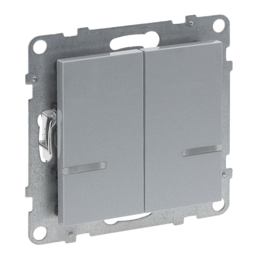 Netatmo - Suno - łącznik świecznikowy z N 2x250W, Aluminium Legrand 722382