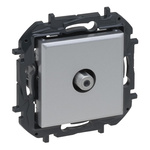 Niloe Step gniazdo telewizyjne końcowe typu F - aluminiowe Legrand 863375B