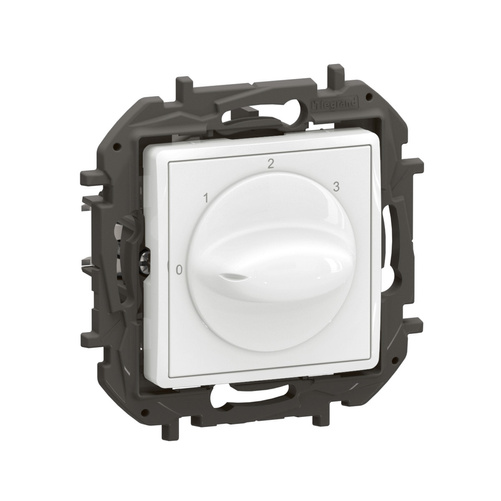 NOWE NILOE - ŁĄCZNIK WENTYLACJI 4 POZYCJE BIAŁY - Legrand NP660WH