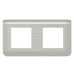 MOSAIC - Ramka 2 x 2 modułowa pozioma - Aluminium Legrand 079304L