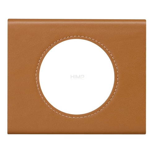 CELIANE - Ramka skóra karmel pojedyncza Legrand 069421