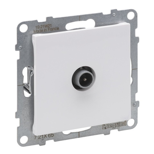 SUNO - Gniazdo TV przelotowe 14 dB, Biały -  Legrand 721165