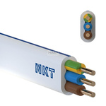 Przewód instalacyjny YDYp 3x1,5 750V INSTAL PLUS NKT biały