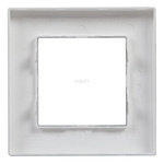 Niloe Step - Ramka Pojedyncza Aluminium szczotkowane Legrand 863891
