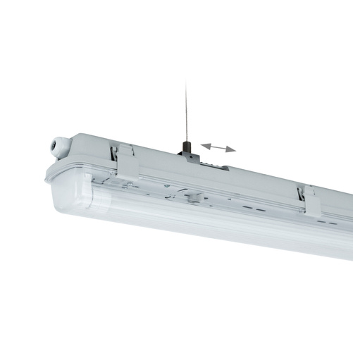 LIMEA LED TUBE  HERMETYK G13 1X150 250V IP65  1600x75x90 MM SZARY H