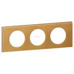 CELIANE - Ramka brąz złocony potrójna Legrand 069133