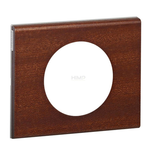 CELIANE - Ramka drewno mahoń pojedyncza Legrand 069221