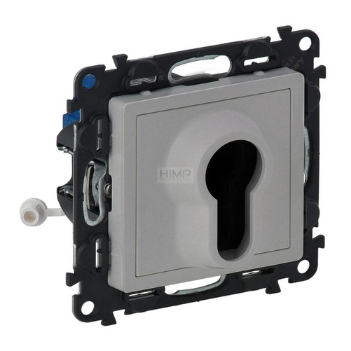 VALENA LIFE - Łącznik na klucz - 2 POZYCJE ALUMINIUM Legrand 752325