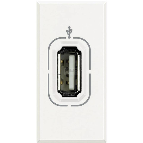 AXOLUTE - GNIAZDO USB 1M BIAŁE Bticino HD4285