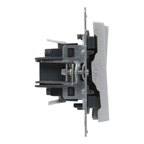 SUNO - Łącznik świecznikowy - 10 AX - 250 V~ - zaciski automatyczne, Aluminium - Legrand 721305