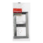 VALENA LIFE - RAMKA METAL STALOWY PODWÓJNA Legrand 754152