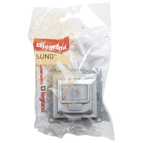 SUNO - Łącznik automatyczny z możliwością ustawienia bez zacisku neutralnego, Aluminium - Legrand 721376