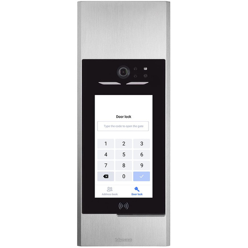 Linea 5000 ramka panelu zewnętrznego, aluminium – Bticino 345101