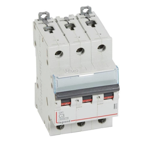 WYŁĄCZNIK NADPRĄDOWY S 303 3P C 3A 6000A SERII DX³ Legrand 407853