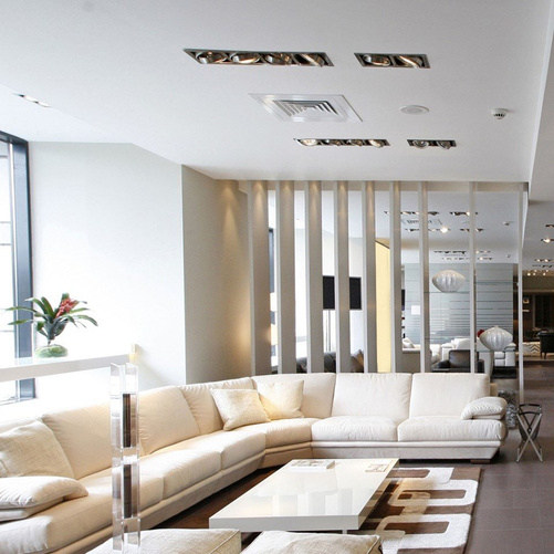 Oprawa Sufitowa Podtynkowa MODERN-DAY 2COB 45st 230V 2x15W IP20 Barwa Ciepła DOWNLIGHT Silver SpectrumLED SLI015023WW