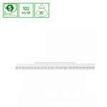 SYSTEM SHIFT - GRID L oprawa na szynoprzewód 404x23x42mm 22W 35st biały 5 lat gw. DALI