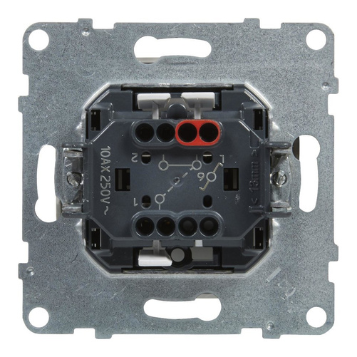 SUNO - Łącznik schodowy - 10 AX - 250 V~ - zaciski automatyczne, Biały - Legrand 721106