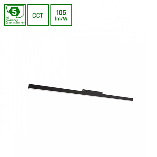 SYSTEM SHIFT CCT- LINE L OPRAWA LINIOWA 902X23X42MM 22W 100ST CZARNY CCT SWITCH 5 LAT GW.