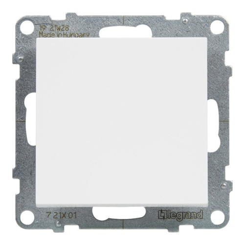 SUNO - Łacznik jednobiegunowy - 10 AX - 250 V~ - zaciski automatyczne, Biały - Legrand 721101