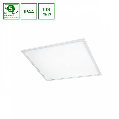 Oprawa ALGINE PANEL 45W NW 230V 120st IP44 Ra90 IK06 600x600mm BIAŁY SLI035051NW_PW