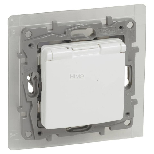 Niloe/Niloe Selection - Gniazdo 2P+Z - IP44 16 A - 250 V~ - bez przesłony, zaciski śrubowe - Białe Legrand 764561
