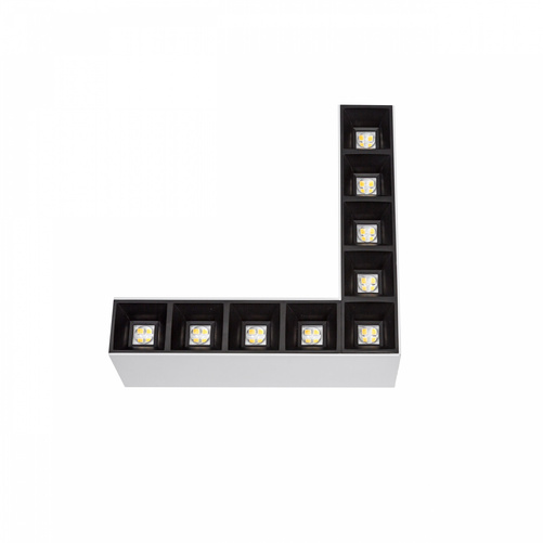 ALLDAY INSPIRE ELEMENTS L DARK LIGHT 50st CZARNY 840 8W 230V BIAŁY DIM