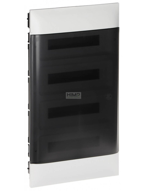 Rozdzielnica podtynkowa PRACTIBOX S 4X18 drzwi przeźroczyste Legrand 137379