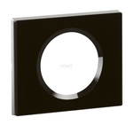 CELIANE - Ramka szkło czarny grafit pojedyncza Legrand 069301