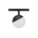 SYSTEM SHIFT - GLOBE oprawa kula na szynoprzewód 100x148mm 5W 165st czarna 5 lat gw.