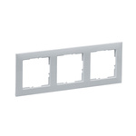 SUNO - Ramka - 3x, Aluminium - Legrand 721513