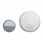 Dzwonek bezprzewodowy 100m 230V Comfort biały (zestaw odbiornik + nadajnik) Legrand 094254