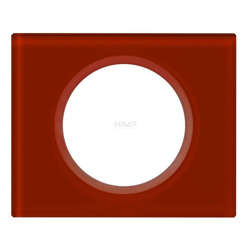 CELIANE - Ramka szkło karmin pojedyncza Legrand 069471