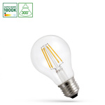 ŻARÓWKA LED GLS E-27 230V 7W COG 1800K CLEAR SPECTRUM