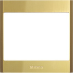 Linea 5000 Ramka modułu wideodomofonu - złoty Bticino 345203