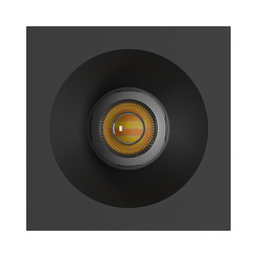 CHLOE COMPLETE NATYNKOWA 7W CCT 230V 45ST IP20 UGR<19 90x90X100MM CZARNY KWADRATOWA