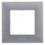 Niloe Step - Ramka Pojedyncza Aluminium szczotkowane Legrand 863891