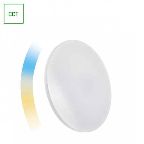 NYMPHEA 24W CCT 230V 130st IP20 390x70mm BIAŁY ok rągła DIM Wi-Fi/BT Spectrum SMART