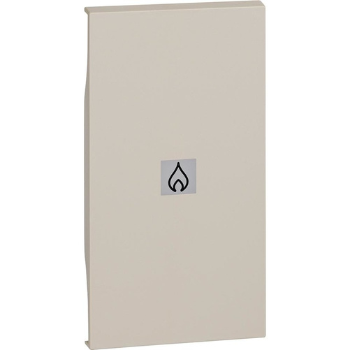 Living Now - Klawisz-OGRZEW.-BEŻ-2M Bticino KM01M2PN