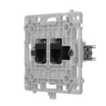Gniazdo sieciowe LAN RJ45 podtynkowe czarne – OutletCore (LAN) – AJAX SYSTEMS 128846.165.BL