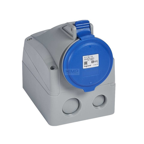 GNIAZDO STAŁE 32A 3P+N+Z 230 V~ IP 44 Legrand 555256