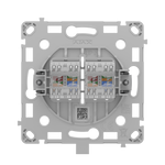 Gniazdo sieciowe LAN RJ45 podtynkowe czarne – OutletCore (LAN) – AJAX SYSTEMS 128846.165.BL