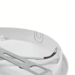 TECHNIC LAMP KANAŁOWA 20W NW 230V 120st IP54 IK07  220x60mm BIAŁY okrągła czujnik ruchu PIR