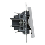 SUNO - Łącznik schodowy - 10 AX - 250 V~ - zaciski automatyczne, Aluminium - Legrand 721306