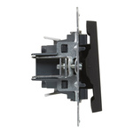 SUNO - Łącznik schodowy - 10 AX - 250 V~ - zaciski automatyczne, Czarny - Legrand 721406