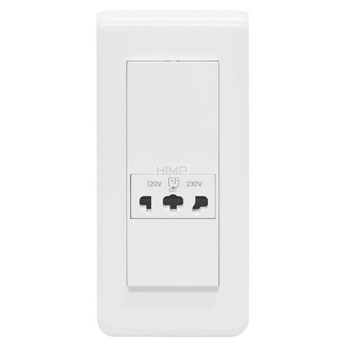 MOSAIC - Gniazdo golarkowe IP24 - IK04 - 5 modułowe Legrand 077586