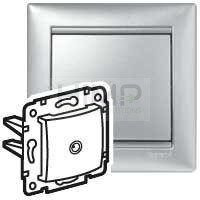 VALENA - GNIAZDO ZAKOŃCZENIOWE TV 2400MHZ 10 DB ALUMINIOWE Legrand 770130